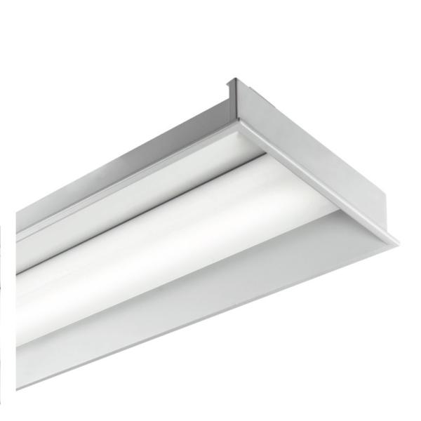 Buy Embeded Iron LED Linear Flush Mount Light Fixture 60 /120 For Modern Office at wholesale prices