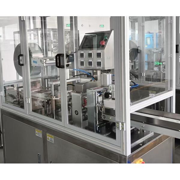 Fully Automated Production with Inline Labeling and Coding Equipment on Automatic Packaging Machine