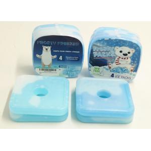 Single Hole Hard Insulation Lunch Ice Packs With Mini PCM Gel Cooling Elements