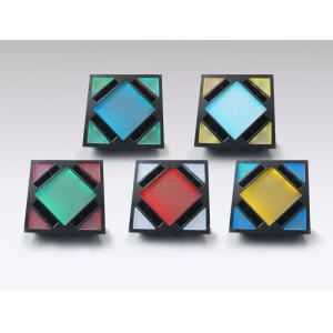 Color Changing Solar Stone Paver Brick Landscape Lightings Eco Friendly Solar