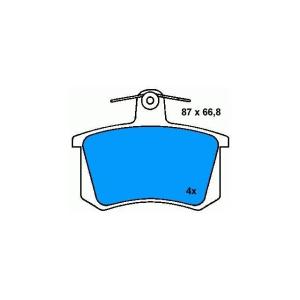 4A0698451 BMW Brake Pad