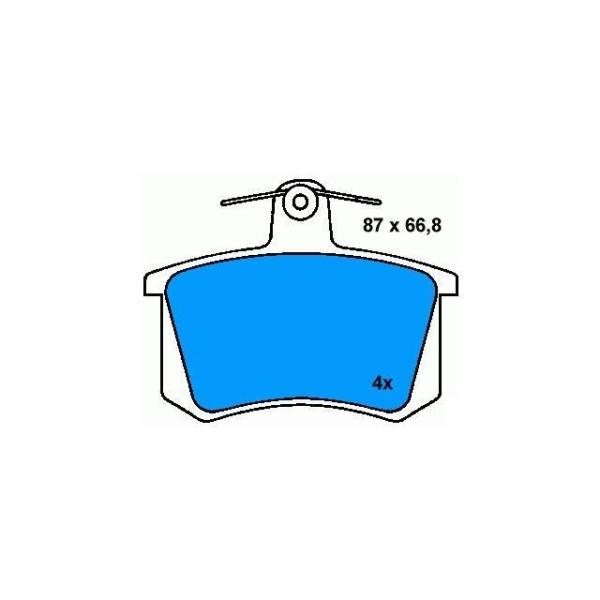 Buy 4A0698451 BMW Brake Pad at wholesale prices