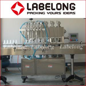 Quality Automatic Filling Capping Labeling Machine For Tomato Fruit Sauce Plastic glass Bottle for sale