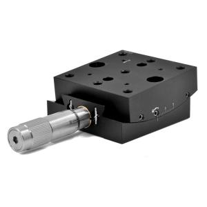 Small Angle Adjustment Manual Goniometer Stage Swallowtail Slider Drive