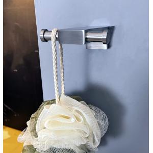86mm Length Bathroom Robe Hooks Brushed Stainless Steel Coat Hook