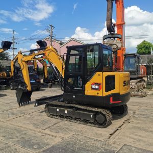 2023 Sany SY55U Mini Excavator with 5780KG Operating Weight and 0.23m³ Bucket