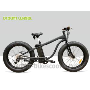 26" x 4.9 Snow Tire Electric Beach Cruiser Bikes 48V 750W Rear Gear Motor