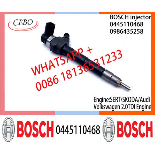 BOSCH Diesel Common Rail Fuel Injector 0445110468 0986435258 0445110469 04L130277AC/AE For SERT/SKODA/Audi/Volkswagen