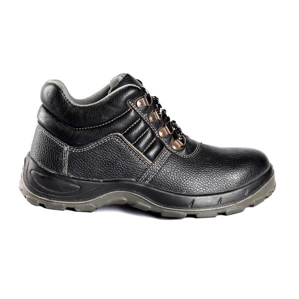 Unisex Steel Toe Cap Safety Shoes with Breathable EVA Insole and PU/PU Sole Boot Work Shoes