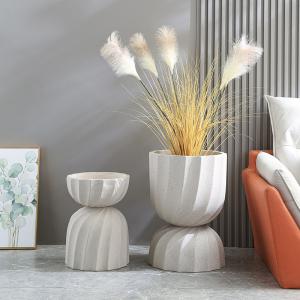 Customed Fiber Clay Planter