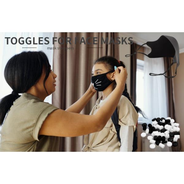 Buy Flat / Tube Adjustable 9mm Plastic Cord Stopper at wholesale prices