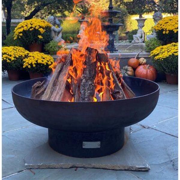 Outdoor Garden Heavy Duty Metal Large Bonfire Brazier Fire Pit