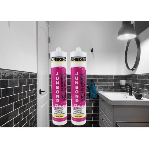 Buy High Temperature Glass Cement Acetic Silicone Sealant For Bathroom at wholesale prices