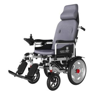 130kg Load Medical Care Equipment Folding Electric Horizontal Wheelchair
