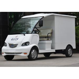 Small Dimension 48V / 4kW Electric Cargo Van With Enclosed Container