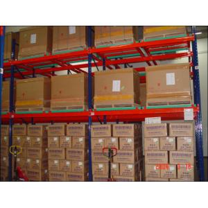 Customized Push Back Warehouse Racking , Industrial Pushback Racking