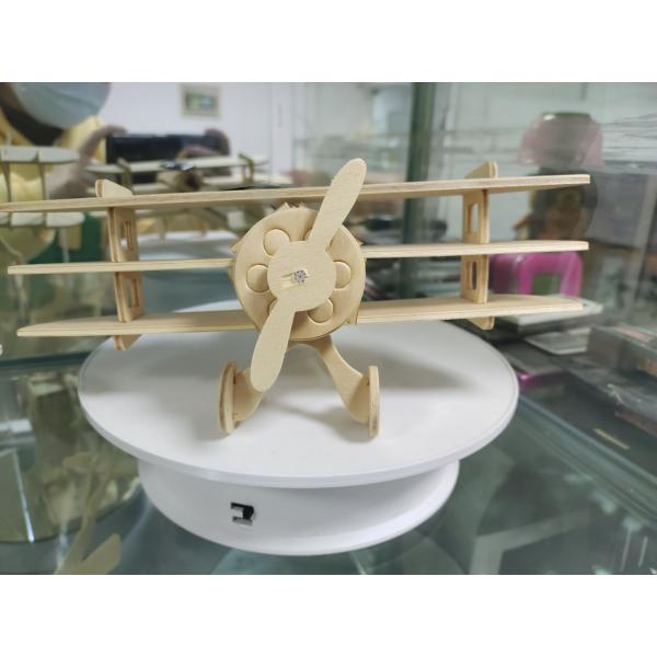 High Quality Airplane Kids Toys 2023 Solar Powered Wooden Educational Toys Solar Toy Juguetes for Kids
