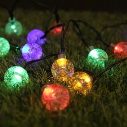 50 LED Flower Blossom Solar String Lights Solar Powered Cherry Blossom Sakura