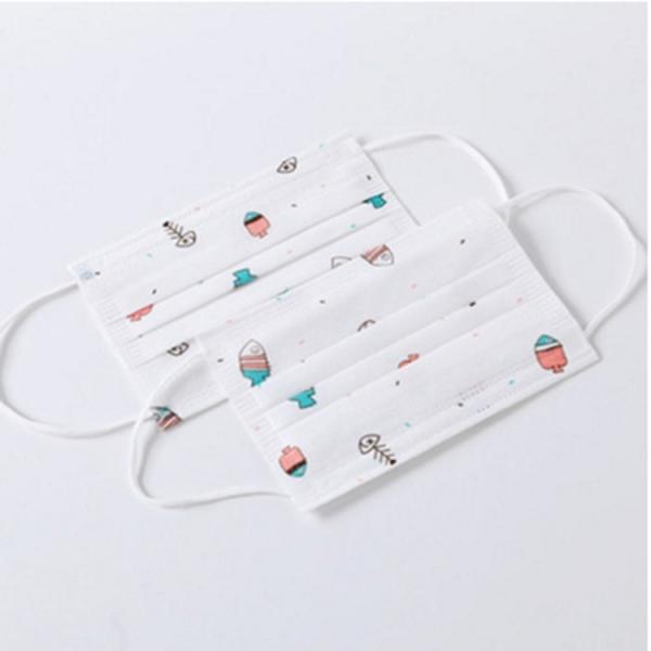 Buy Children Disposable Mouth Kids Cartoon Printed Student Face Protective at wholesale prices