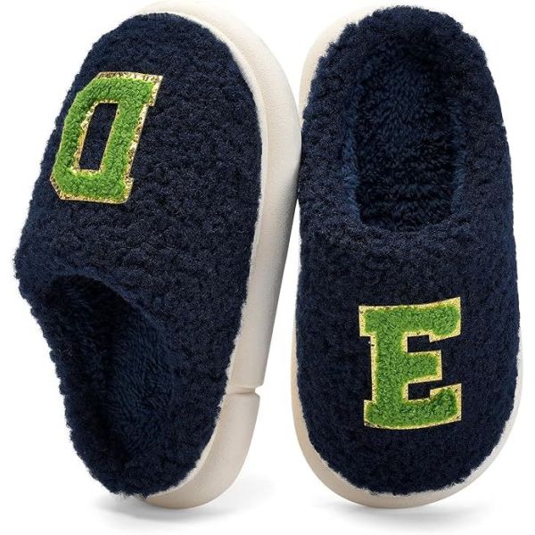 Cozy and Fashionable Kids Indoor Slippers with High-Density Memory Foam and Breathable Knit Upper