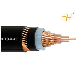 MV 19/33kV CU/XLPE/CTS/PVC XLPE Insulated Power cable with the copper wire