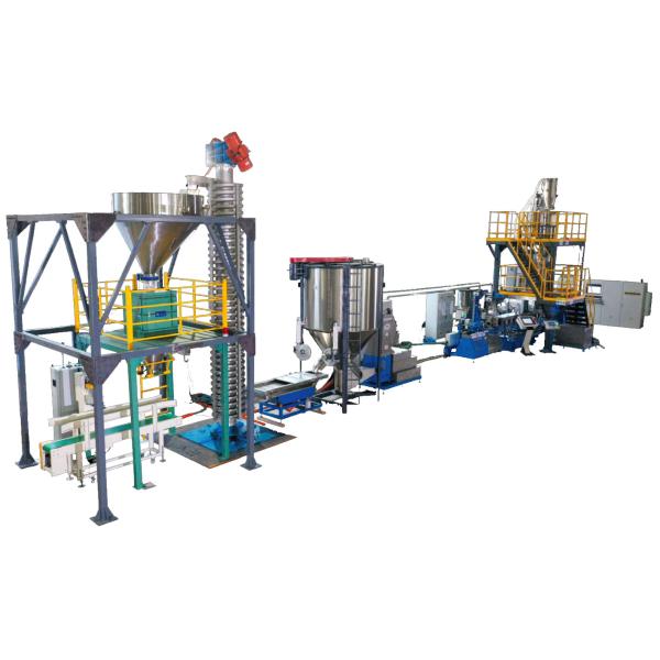 Buy 1000kg/h PLA PBAT  Starch Filled Bio Plastic Compounding Line at wholesale prices