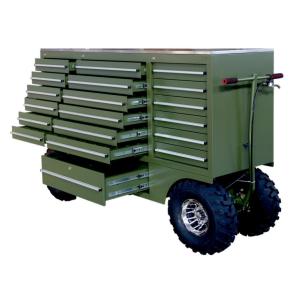 Industrial Usage Heavy Duty Mobile Tool Trolley with Powder Coat Steel Finish 30