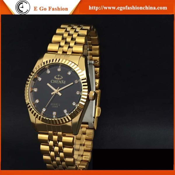 IPG004A Black White Full Gold Luxury Watches for Man Woman Women Watch African