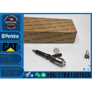 Excavator E320D E323D Diesel Engine C6.6 Fuel Injector 3200677 320-0677