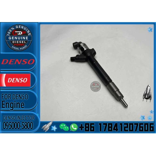 Diesel Engine Spare Parts Common Rail Fuel Injector 6C1Q-9K546-AC 095000-5800 for Ford Transit 2.2 TDCl