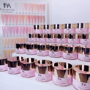 60 Colors High Quality Custom Nail Acrylic Powder Wholesale 3 in 1 Bulk Dipping