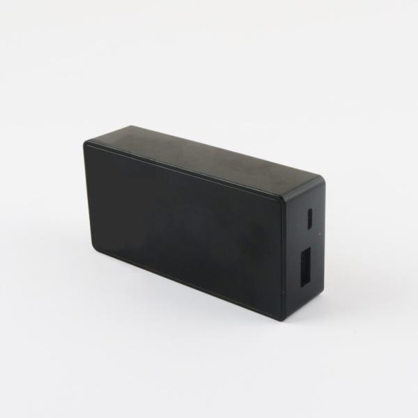 Plastic Gift Portable Power Bank Advertising Style 5200MAH With 3 In 1 Cable