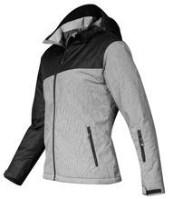 Relaxed Fit Womens Padded Ski Jacket With Detachable Hood Wind Proof