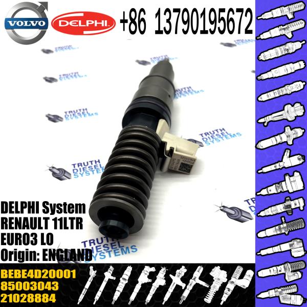 High Quality Diesel Fuel Injector 21028884 7421028884 7485003043 85003043 BEBE4D20001 For 11LTR EURO3 LO