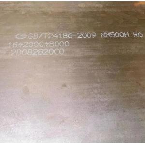 NM500 NM500 Wear And Impact Resistant Steel Plates