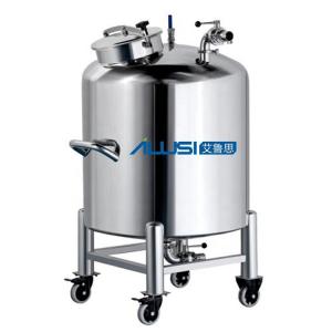 Quality 20000L SS Water Storage Tank Stainless Steel Chemical Storage Sanitary Vessel for sale