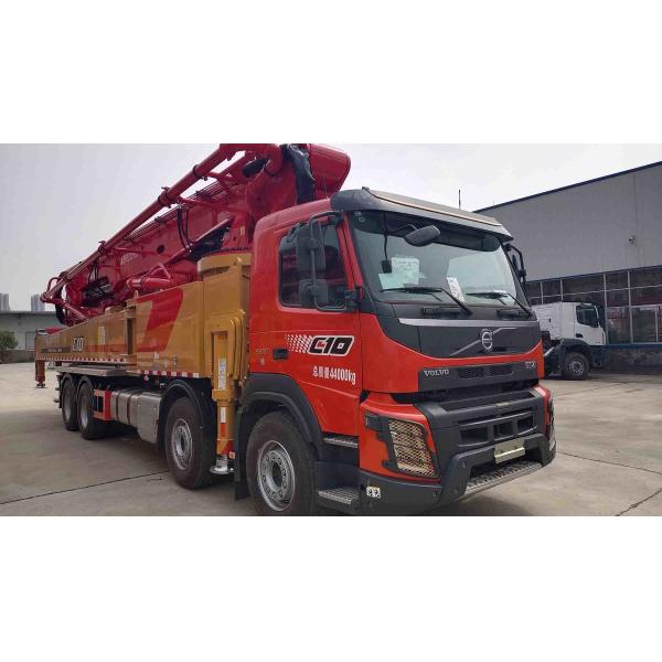 Buy Sany 56M Concrete Pump Trucks With Volov Isuzu Chassis at wholesale prices