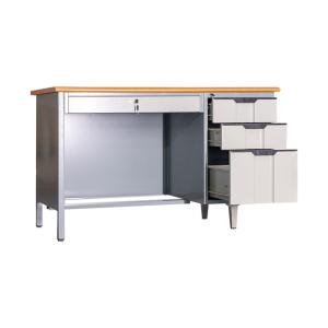 KD Structure Modern Design Office Table Metal Frame Office Desk