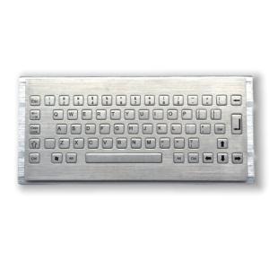 SUS 304 Industrial PC Keyboard Waterproof Dustproof Stainless Steel Keyboard