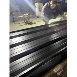 RAL9005 PVDF 40-years Textured Steel IBR Z275 PPGI PPGL AZ150 0.60 HDP Metal