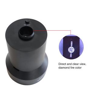Aluminum Made Internal Battery Gemstone Diamonds Brilliance Viewer
