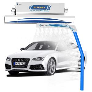 Quality Single Arm Automatic Car Wash Machine with Galvanized Frame and ISO9001 Certification for sale