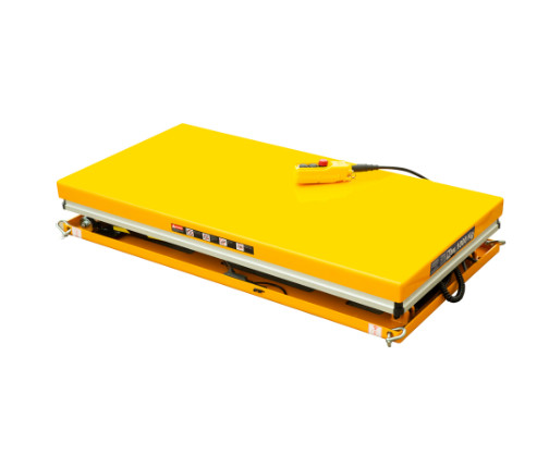 Buy Heavy Duty 3000Kg Hydraulic Lift Work Table Hydraulic Scissor Platform 1.5kw at wholesale prices