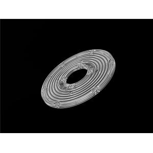 Round Shape IP66 Led Optics Lenses -40c- 120c Temperature Resistant