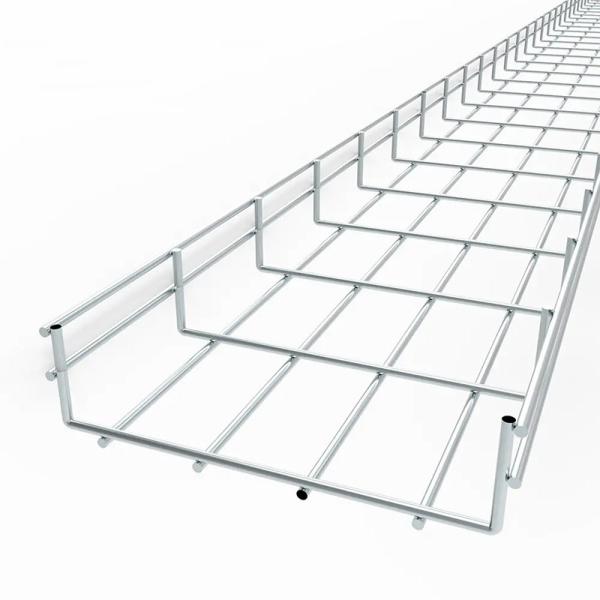 Buy ISO9001 Stainless Steel Wire Cable Tray Powder Coated / Electro Galvanized at wholesale prices