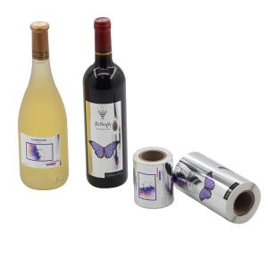 Waterproof Premium Paper Sparkling Wine Labels Beverage Bottle Labels