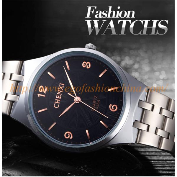 055A China Watch Manufacturer Cheap Watches Wholesale Stainless Steel Watch Quartz Watches