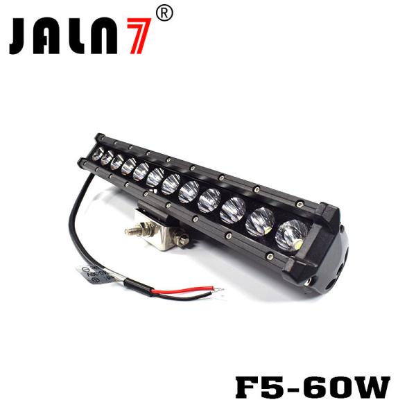 LED Light Bar JALN7 60W Spot Flood Beam LED Driving Lamp Super Bright Off Road Lights LED Work Light Boat Jeep