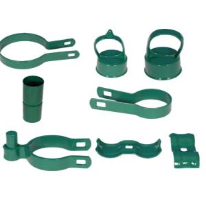 Hot Dip Galvanized Chain Link Fence Fittings And Accessories Rust Resistance