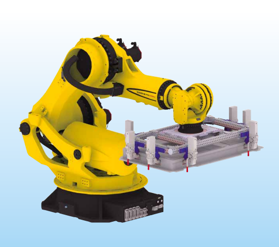 6 DOF Fanuc Robotic Arm 5300 Kg Suitable For Industrial Applications